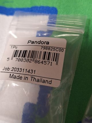 Charm pandora separador y colgante pulsera