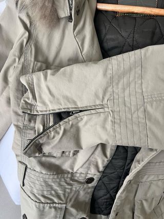 Abrigo beige Purificacion García
