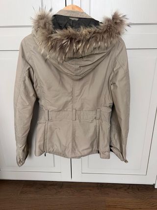 Abrigo beige Purificacion García