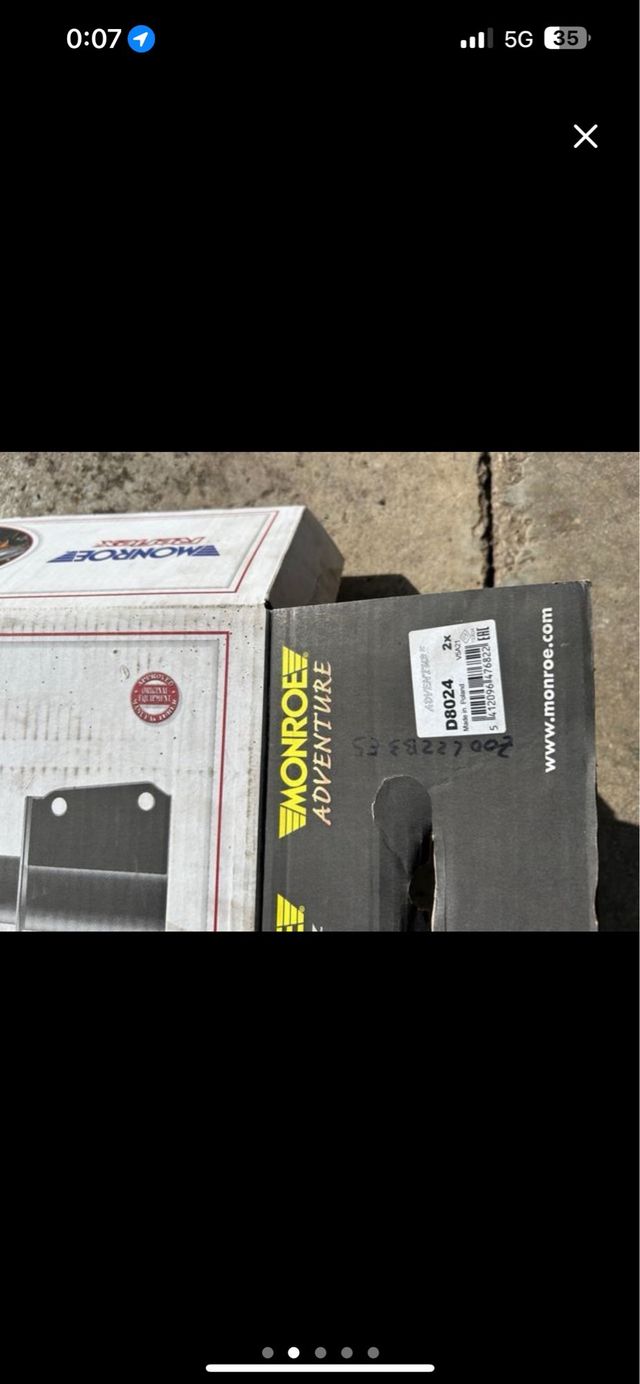 Amortiguadores monroe delanteros toyota land j12