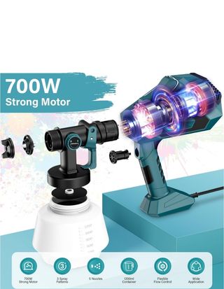 Pistola de pintura 1200 ml 700W