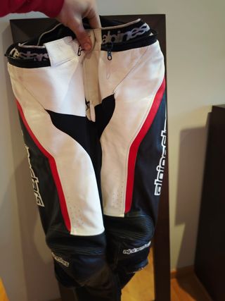 Mono de moto chica 2 piezas alpinestars.