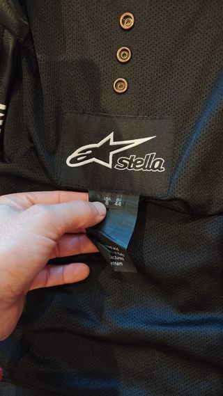 Mono de moto chica 2 piezas alpinestars.