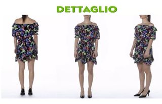 vestito etnico gipsy boho shabby hippie abito chic