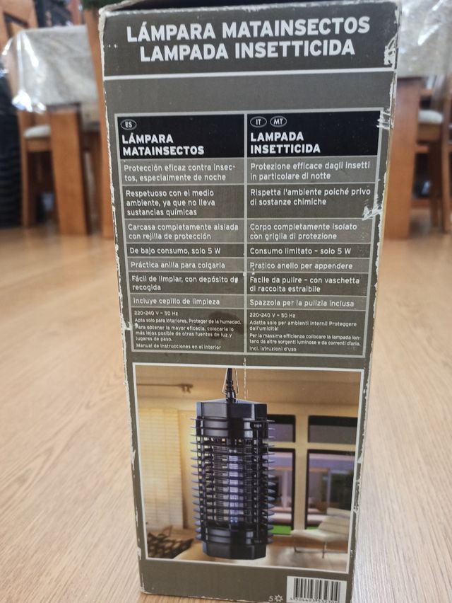 Nuova lampada insetticida