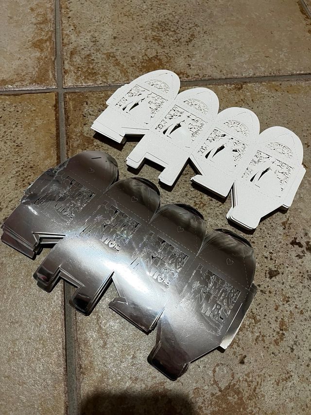 Scatoline portaconfetti matrimonio