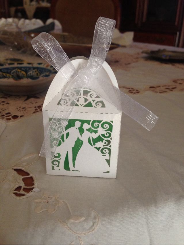 Scatoline portaconfetti matrimonio