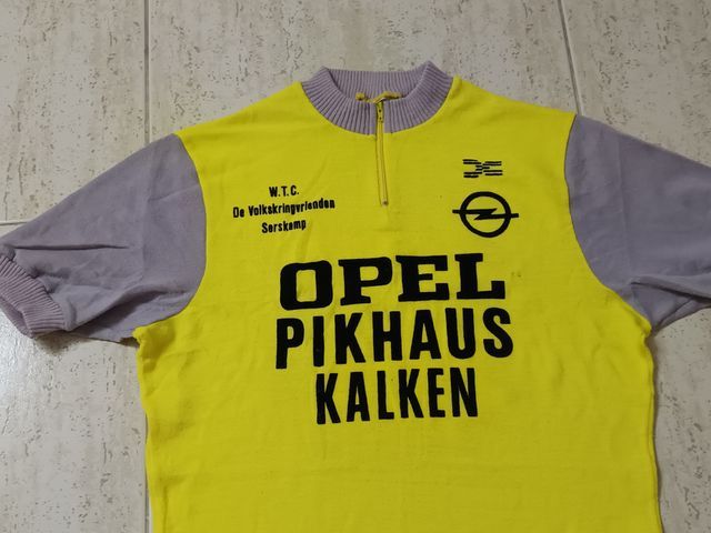 Vintage 70-80's  MAILLOT OPEL  (MADE IN BELGIUM)