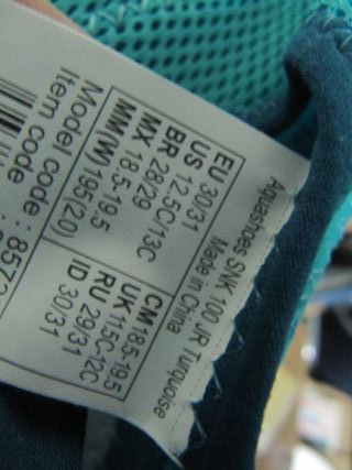 Escarpines Niños, Cangrejeras Acuáticas 30/31