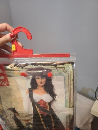 disfraz pirata chica