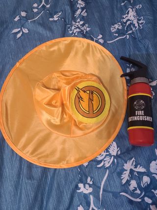 disfraz bombero chica