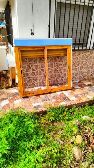 Ventana de corredera en aluminio si