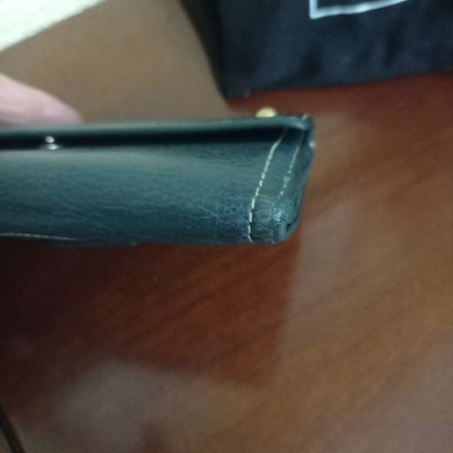 Cartera  monedero de piel de Purificación García