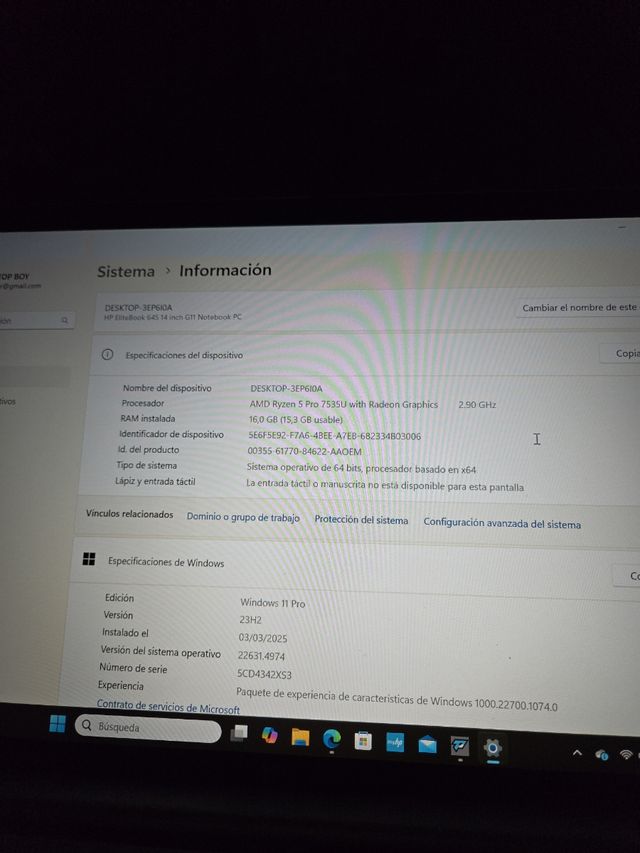 HP ELITEBOOK 645 14" G11