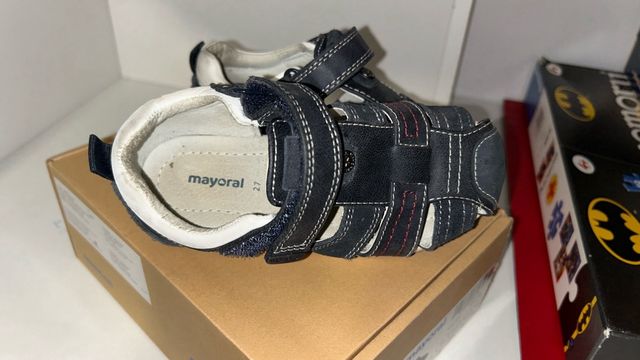 Chancleta cangrejera de niño