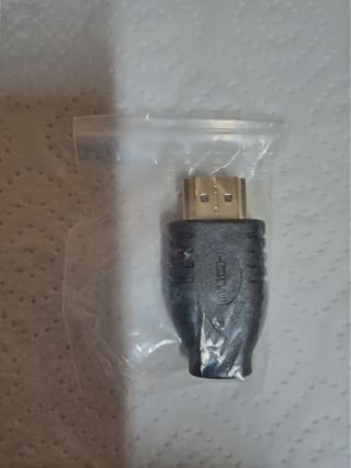 ADAPTADOR HDMI MINI HDMI MACHO A MICRO H