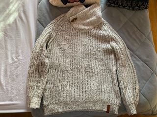 Jersey Vintage de cuello alto talla XL