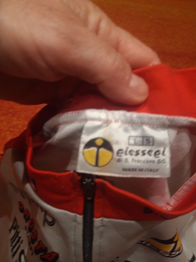 Maillot retro vintage saeco L moser