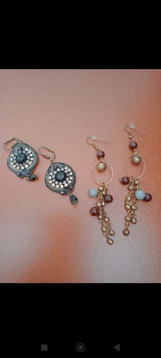 Pendientes largos Massimo Dutti