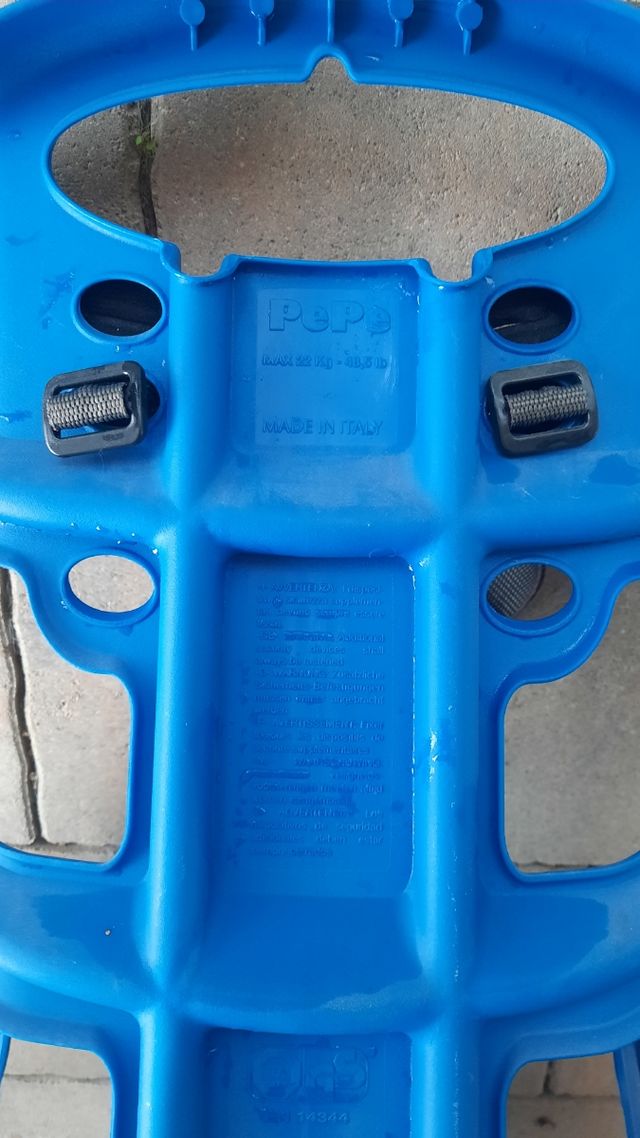 Seggiolino posteriore per bicicletta