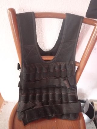 Chaleco de peso gimnasio