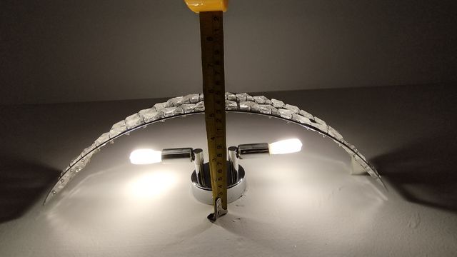 Lampadario da parete