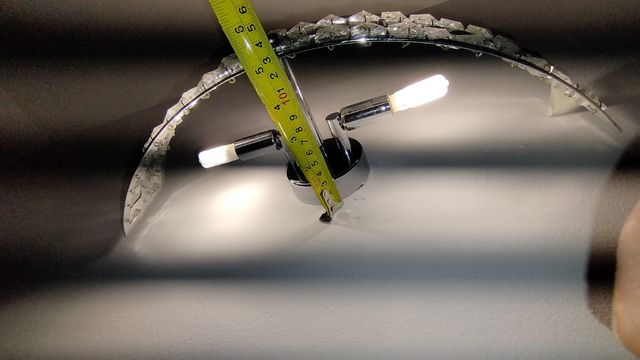 Lampadario da parete