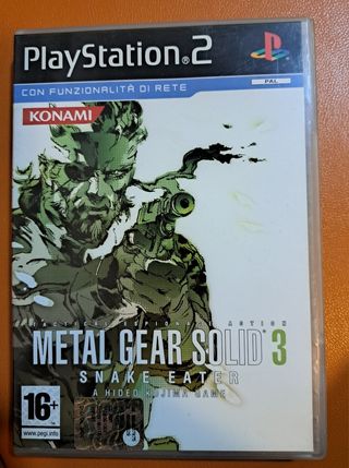 Metal gear solid 3 - ps2
