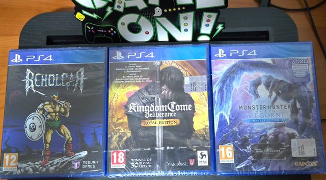 LOTTO 3 VIDEOGIOCHI NUOVI E SIGILLATI