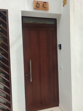 Puerta aluminio 