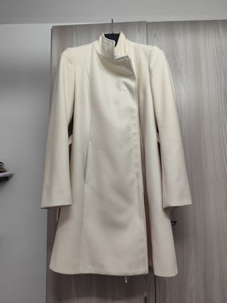 Cappotto bianco per donn marca Benetton 