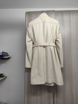 Cappotto bianco per donn marca Benetton 