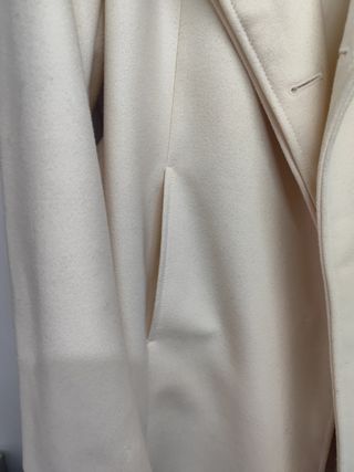 Cappotto bianco per donn marca Benetton 