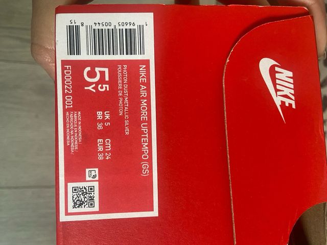 Nike Uptempo talla 38 nuevas