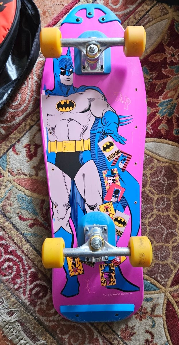 PATINETE VINTAGE DC CÓMICS BATMAN 1989 
