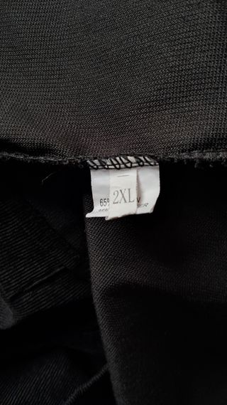 Peto tirantes negro mujer