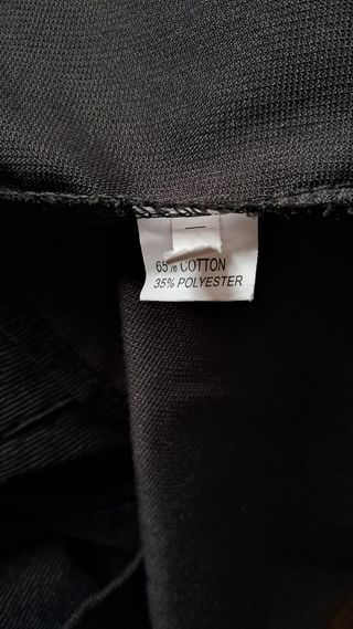 Peto tirantes negro mujer