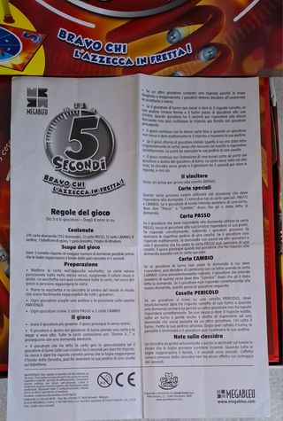 Gioco da tavolo 5 secondi
