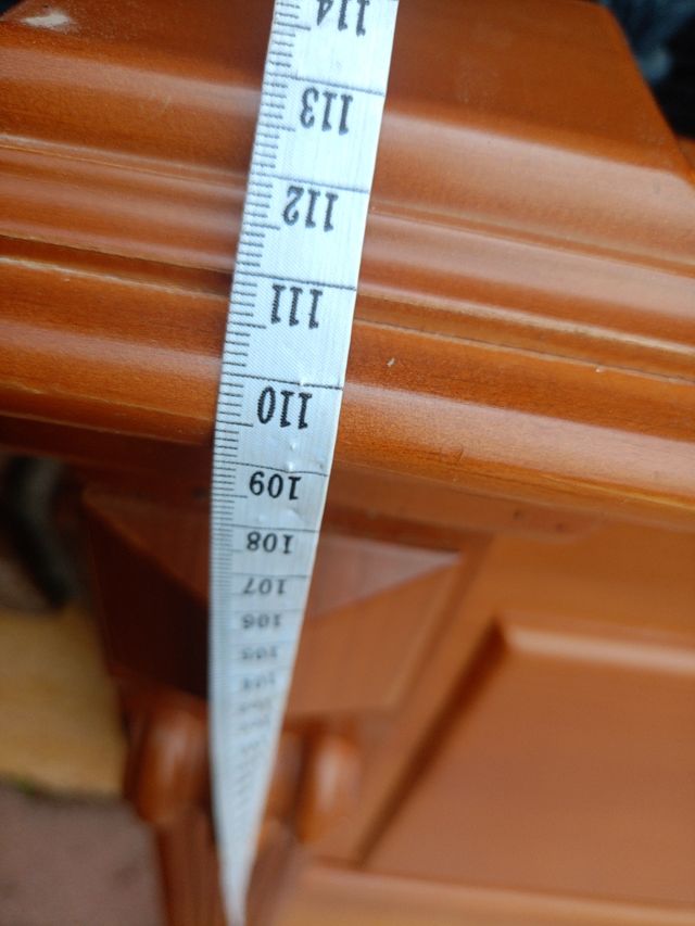 Testiera doppia in legno massello