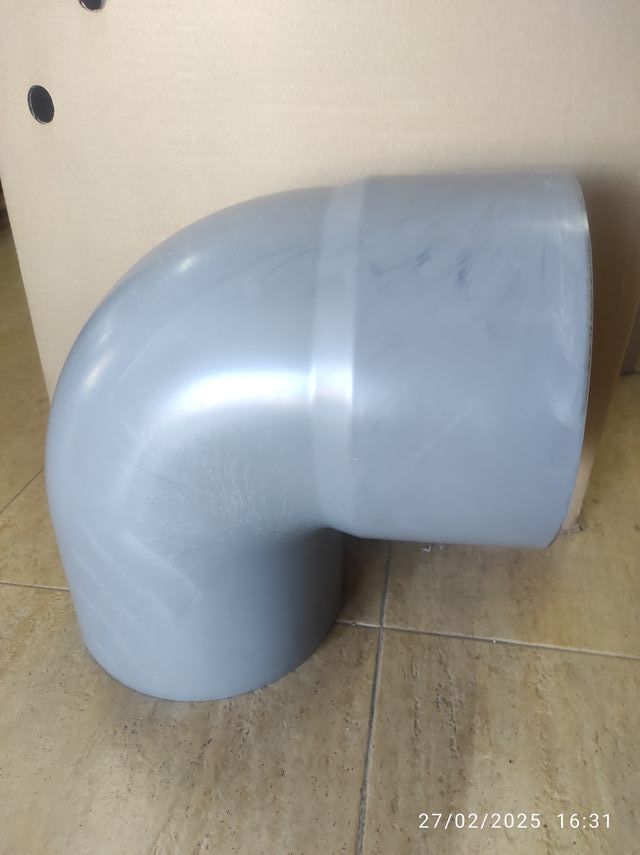 Codo PVC 250 mm
