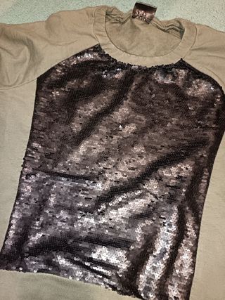 Felpa freddy con paiettes