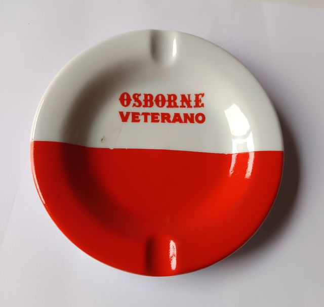 CENICERO OSBORNE VETERANO. CERAMICA 