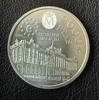MONEDA ESPAÑOLA DE PLATA 1995