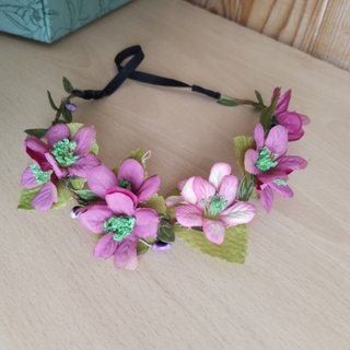 Diadema de flores