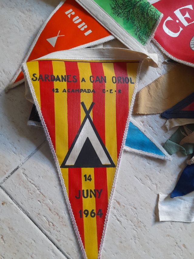 Banderines antiguos 