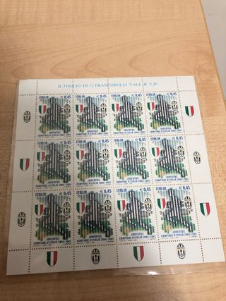 Francobolli juventus