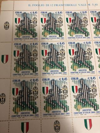 Francobolli juventus