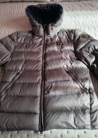 Cazadora blauer hombre gris 
