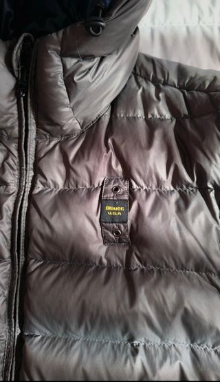 Cazadora blauer hombre gris 