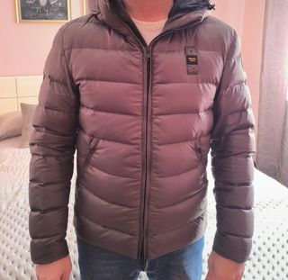 Cazadora blauer hombre gris 